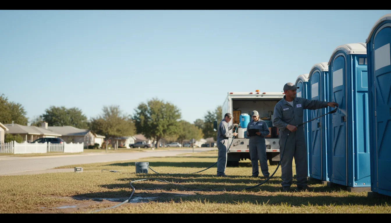 Long-Term Portable Toilet Rental in Zion, IL near me